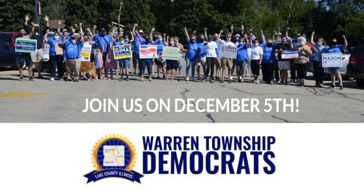 Get your tickets for Warren Township Democrats Annual Holiday Party/Fundraiser including Congressman Brad Schneider